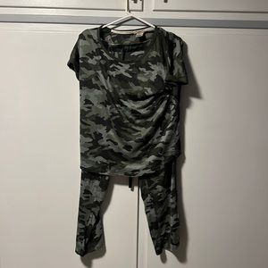 Camo Pajama Set